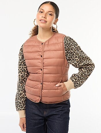 Anorak ligero acolchado sin mangas