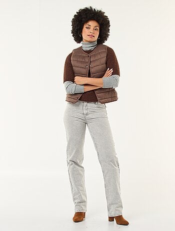 Anorak ligero acolchado sin mangas