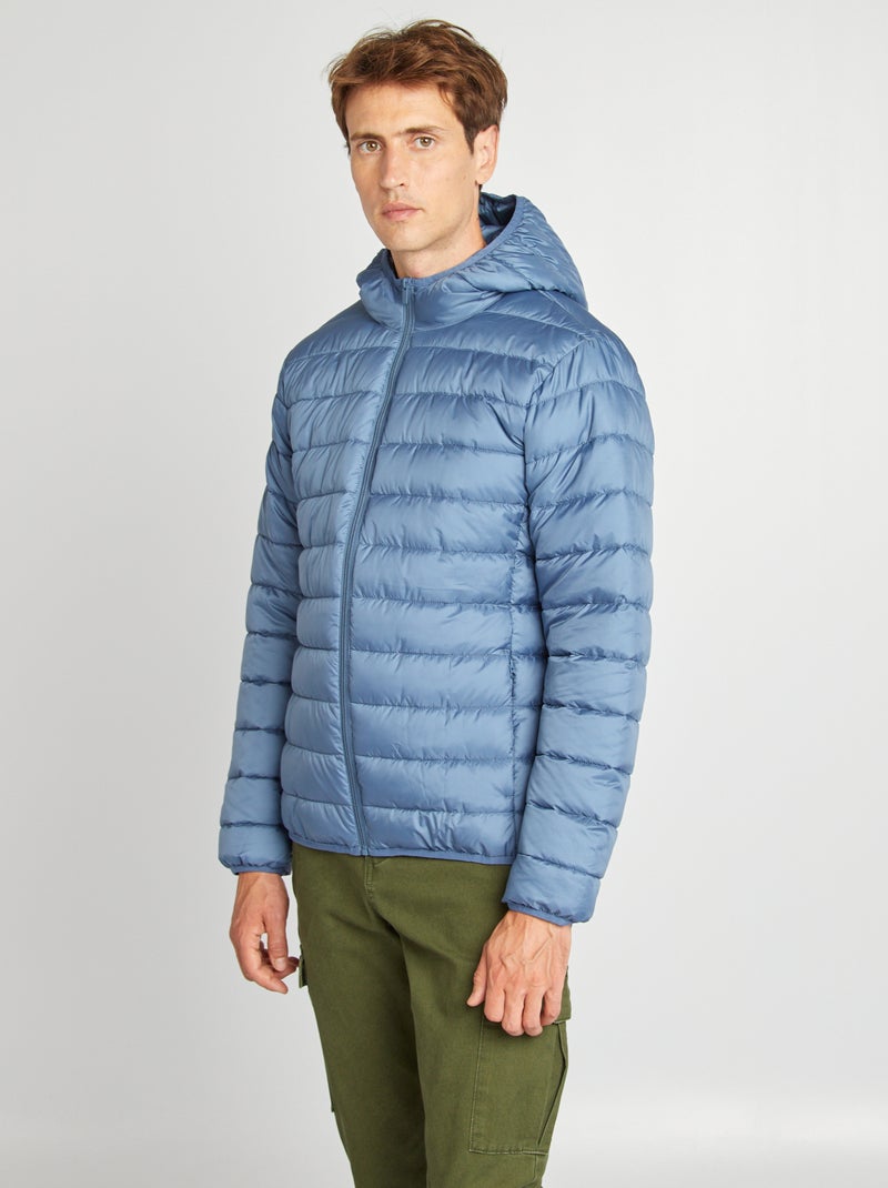 Anorak ligero con capucha AZUL - Kiabi
