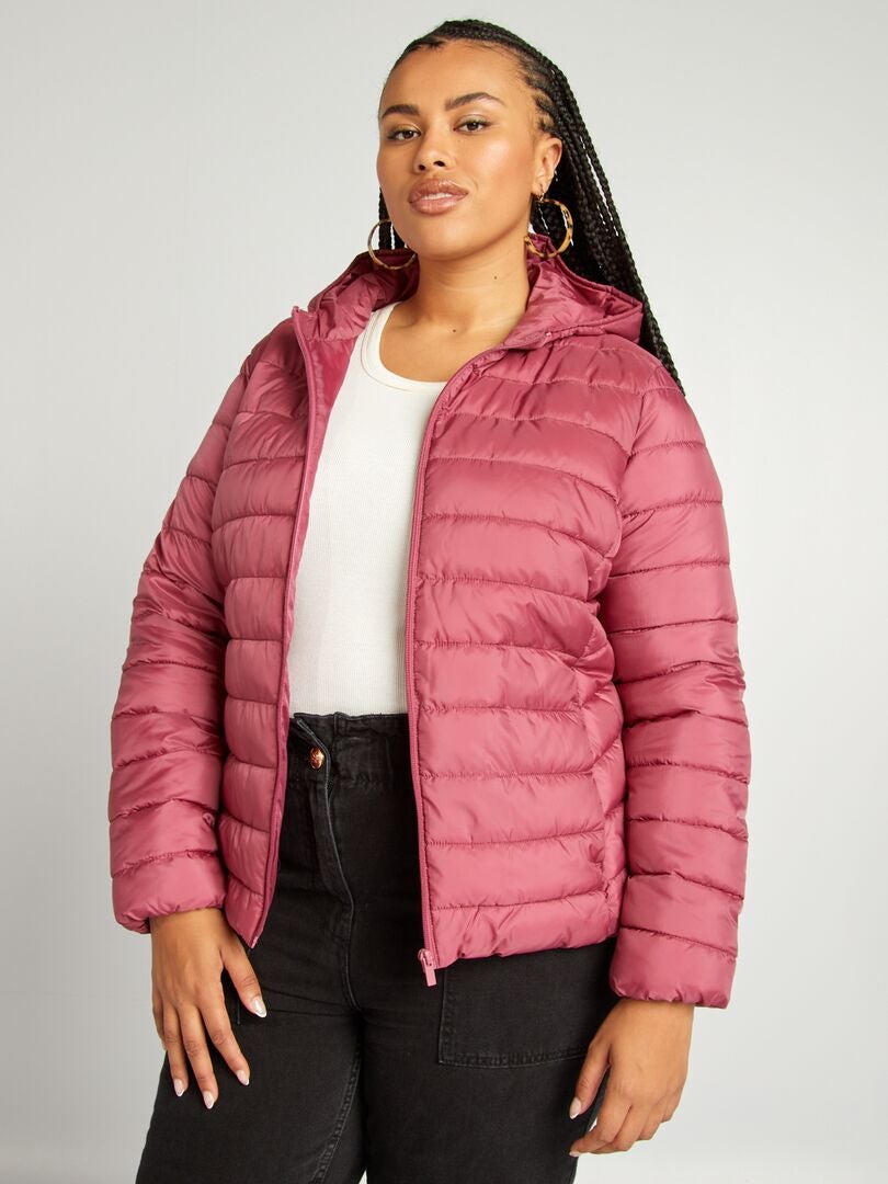 Anorak ligero con capucha ROSA - Kiabi