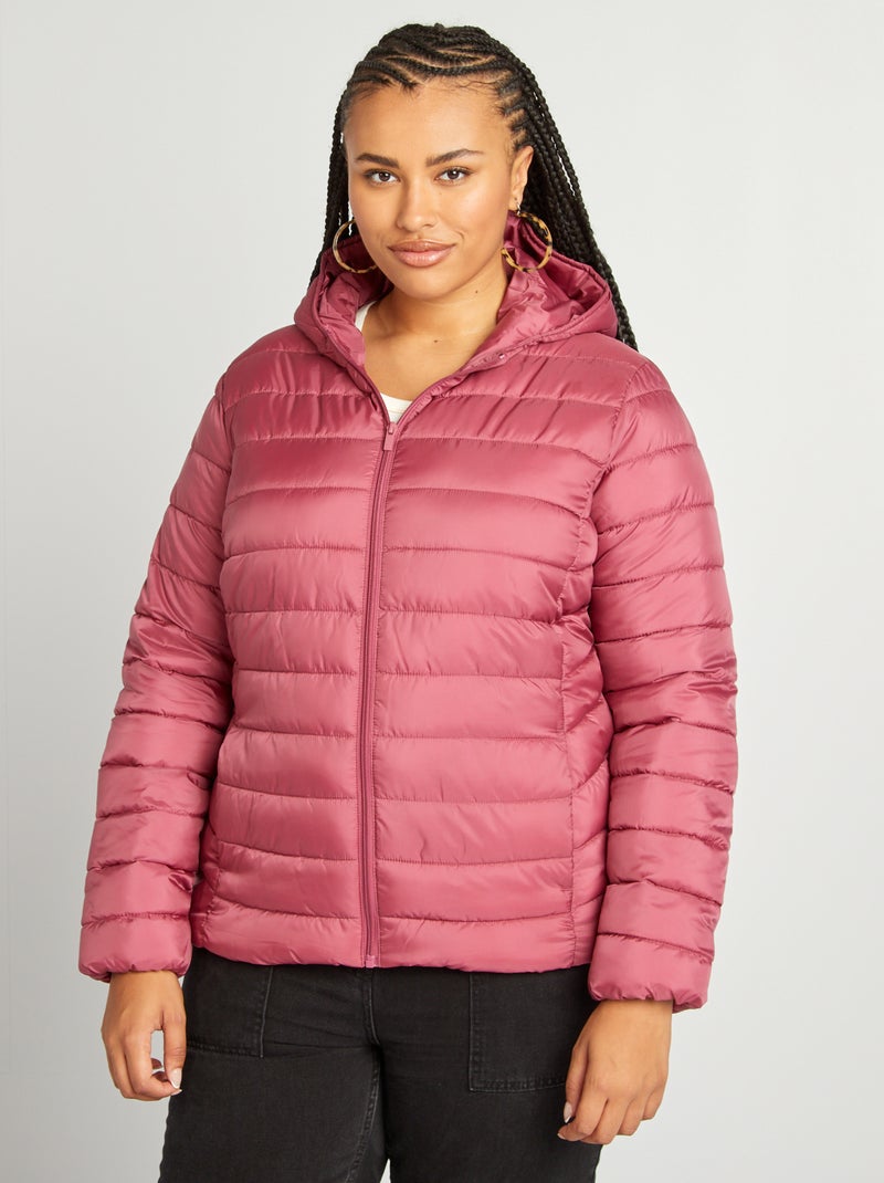 Anorak ligero con capucha ROSA - Kiabi
