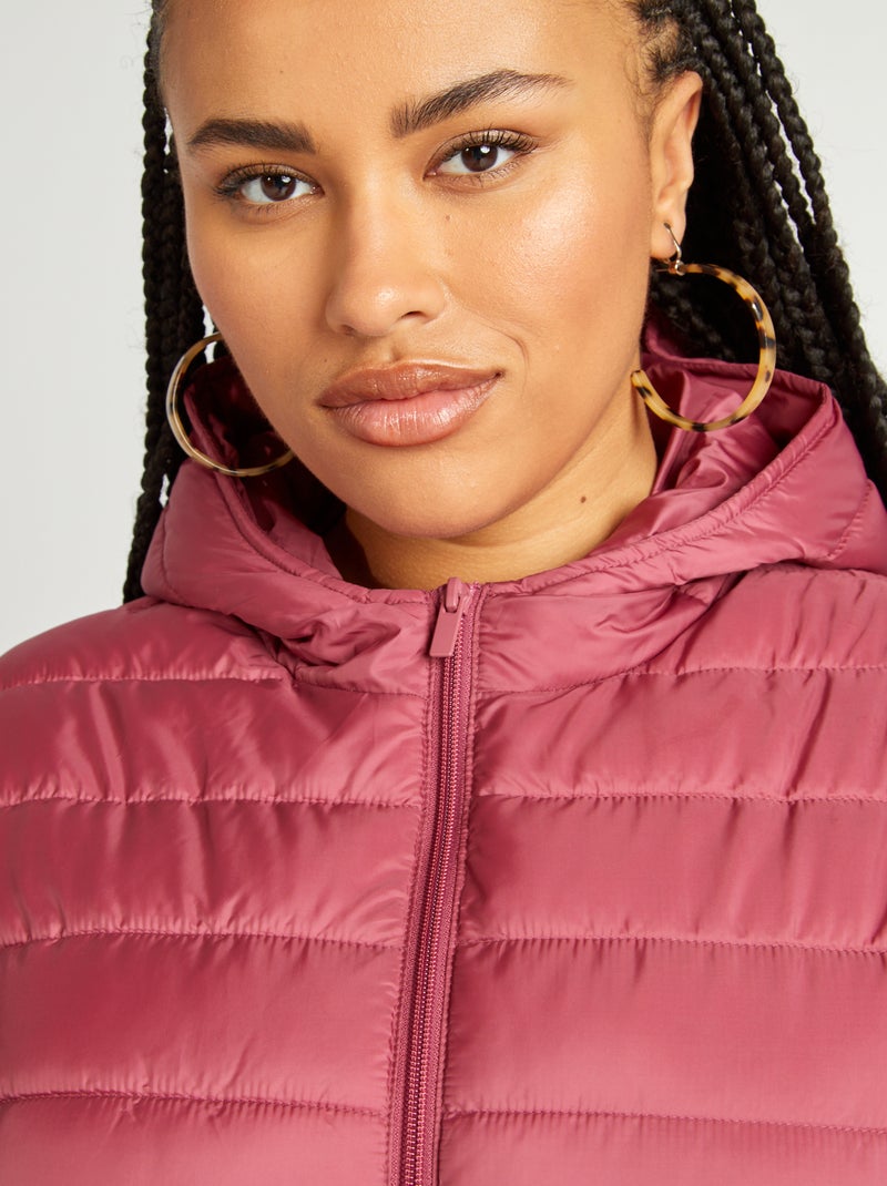 Anorak ligero con capucha ROSA - Kiabi