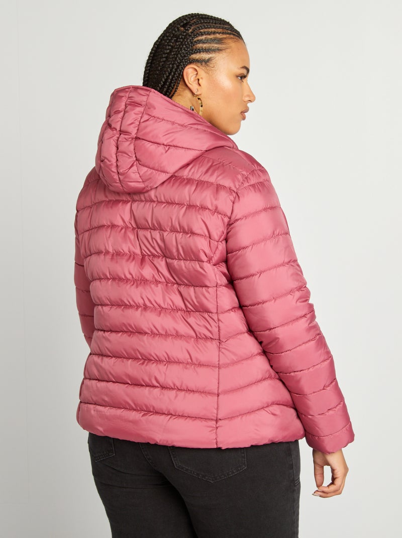 Anorak ligero con capucha ROSA - Kiabi