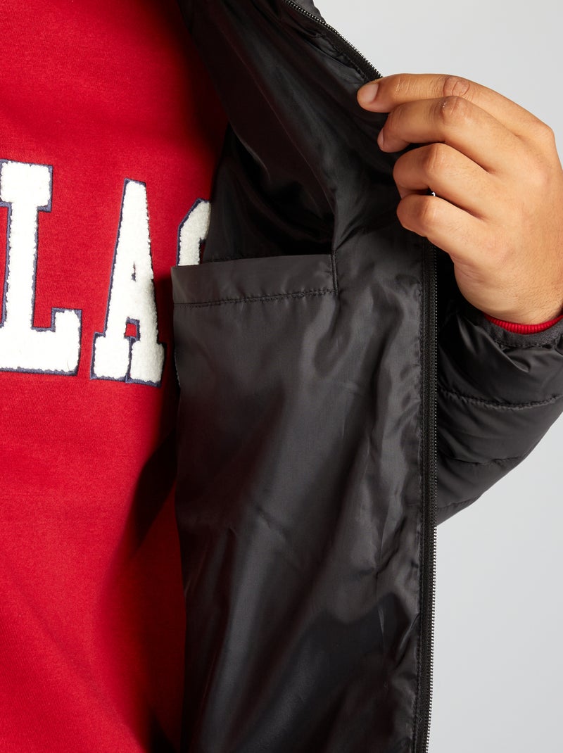 Anorak ligero negro - Kiabi