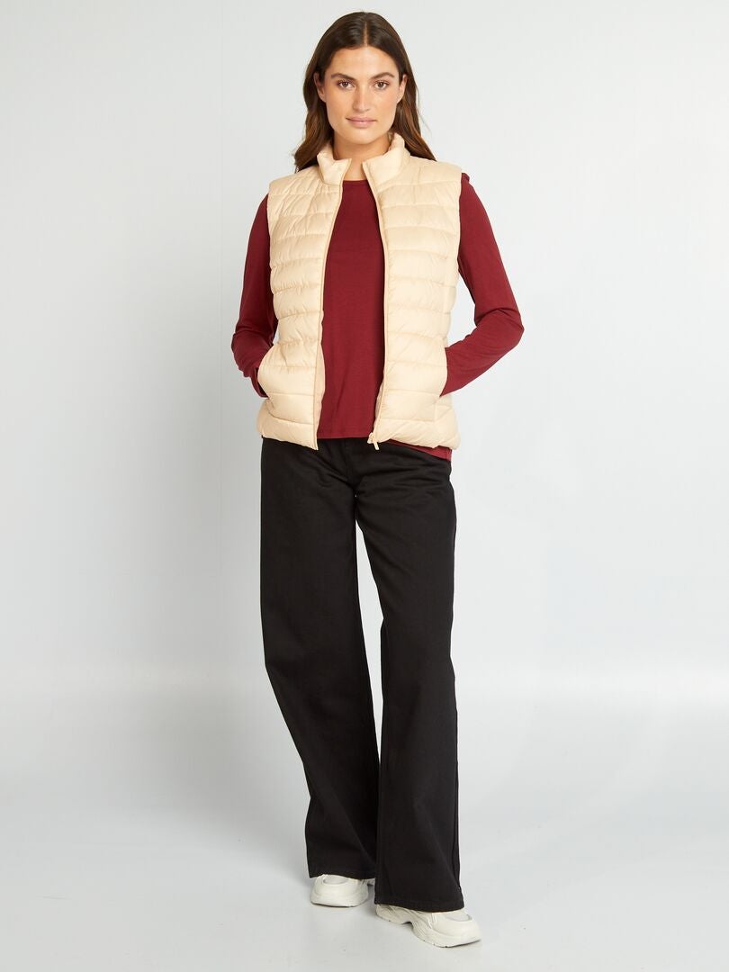 Chaleco Cargo Para Mujer | Sin Mangas | Con Cremallera | Ligero Y Con Bolsillos | Ideal Para Primavera, Verano Y Otoño