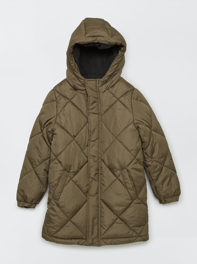 Anorak liso KAKI - Kiabi