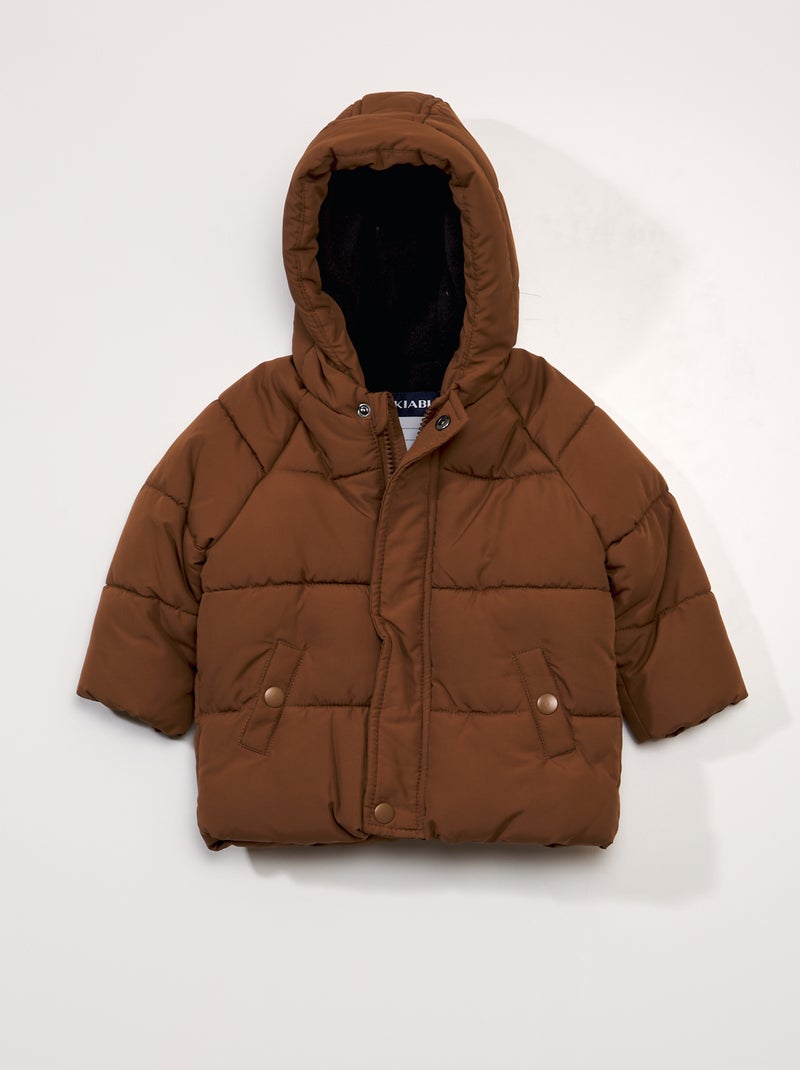 Anorak liso MARRON - Kiabi