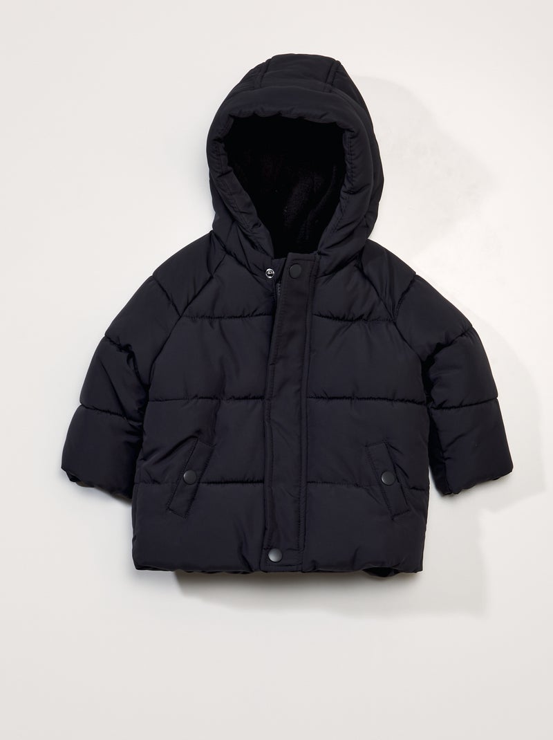 Anorak liso NEGRO - Kiabi