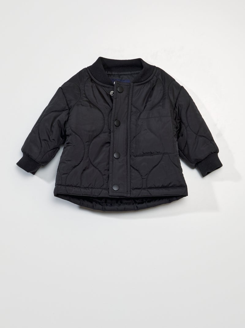 Anorak liso NEGRO - Kiabi