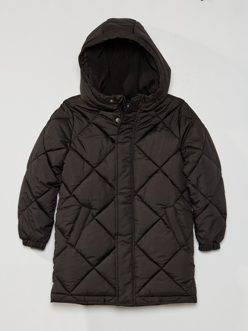 Anorak liso Negro - Kiabi