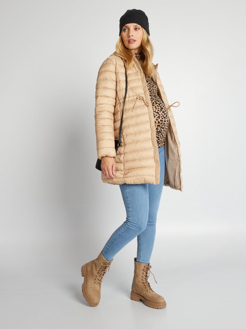 Anorak premamá 2 en 1 BEIGE - Kiabi