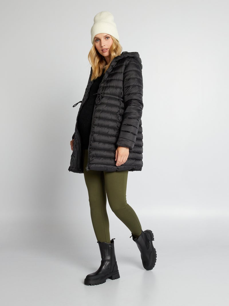Anorak premamá 2 en 1 negro - Kiabi