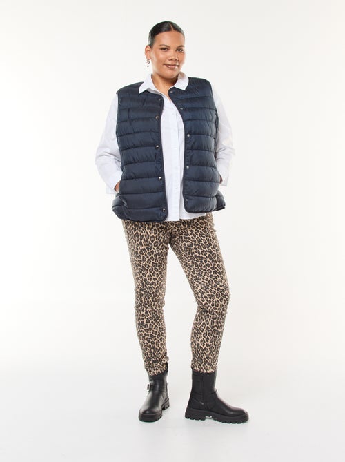 Anorak sin mangas con automáticos - Kiabi