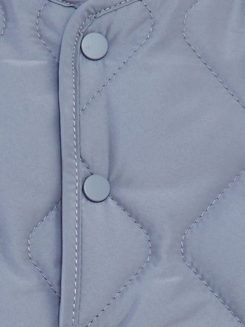 Anorak sin mangas con forro AZUL - Kiabi