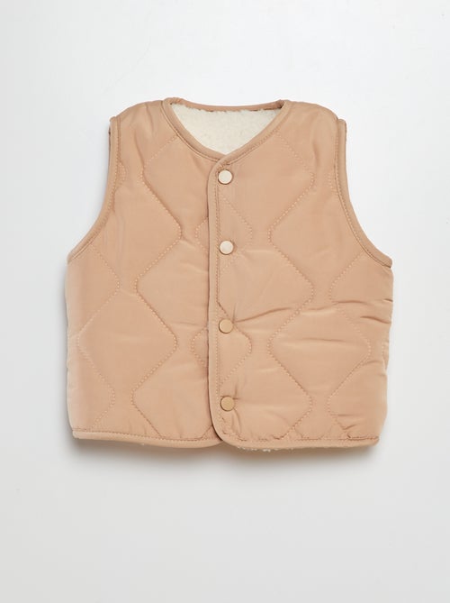 Anorak sin mangas con forro - Kiabi