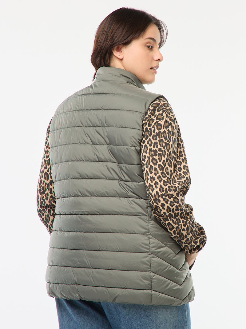 Anorak sin mangas impermeable Verde - Kiabi
