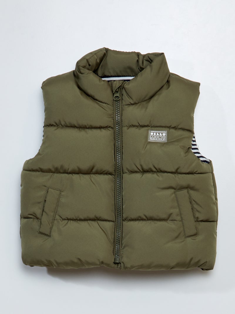 Anorak sin mangas VERDE - Kiabi