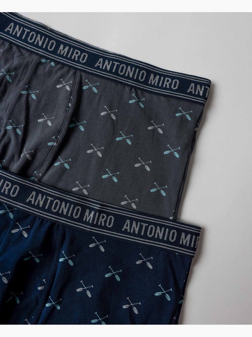 ANTONIO MIRO Calzoncillo/Boxer Camping para Hombre, (Caja de 2 unidades) - Kiabi