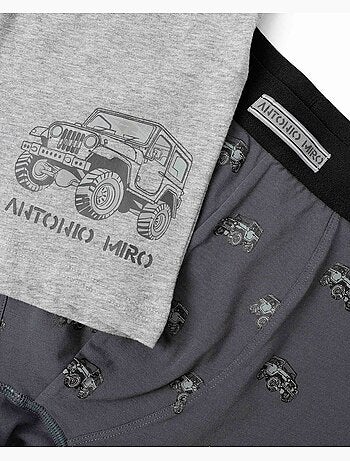 ANTONIO MIRO Calzoncillo/Boxer Jeep para Hombre, (Caja de 2 unidades)
