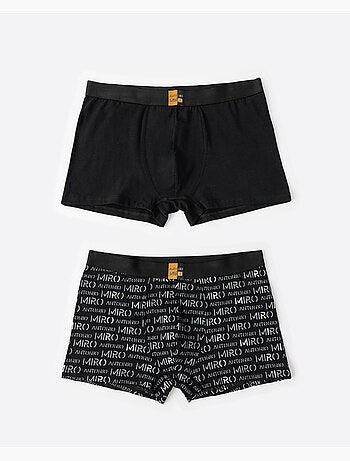ANTONIO MIRO Calzoncillo/Boxer Letters para Hombre, (Caja de 2 unidades)