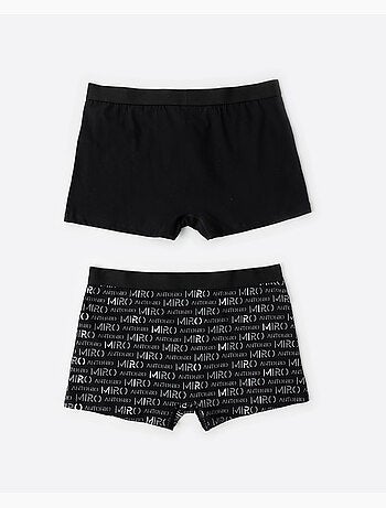 ANTONIO MIRO Calzoncillo/Boxer Letters para Hombre, (Caja de 2 unidades)