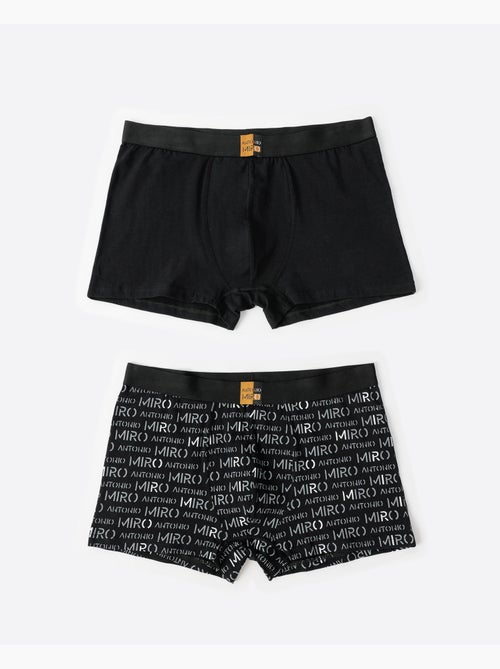 ANTONIO MIRO Calzoncillo/Boxer Letters para Hombre, (Caja de 2 unidades) - Kiabi