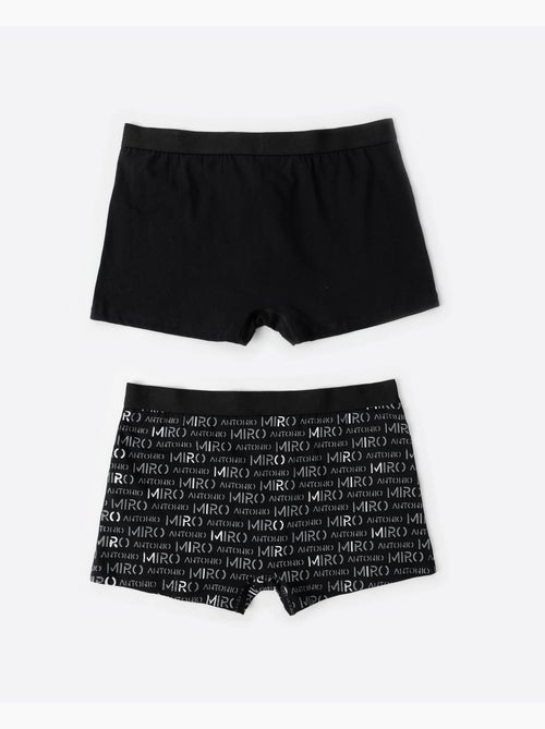ANTONIO MIRO Calzoncillo/Boxer Letters para Hombre, (Caja de 2 unidades) - Kiabi