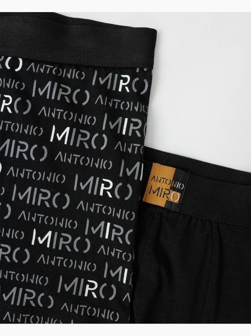 ANTONIO MIRO Calzoncillo/Boxer Letters para Hombre, (Caja de 2 unidades) - Kiabi