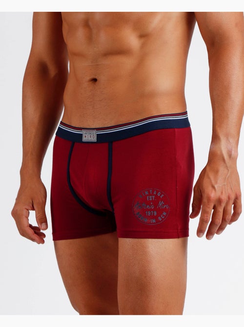ANTONIO MIRO Calzoncillo/Bóxer Stamp para Hombre, (Caja de 2 unidades) - Kiabi ANTONIO MIRO Calzoncillo/Bóxer Stamp para Hombre, (Caja de 2 unidades) - Kiabi