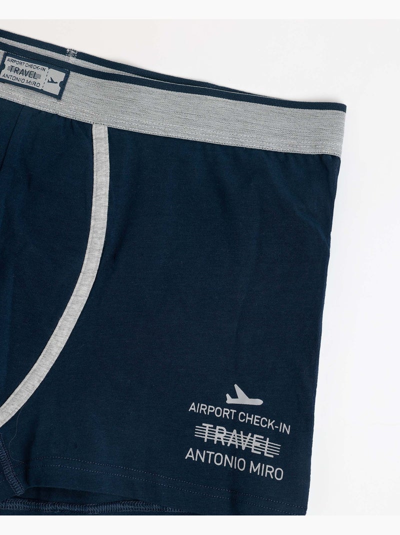 ANTONIO MIRO Calzoncillo/Bóxer Travel para Hombre, (Caja de 2 unidades) Multicolor - Kiabi
