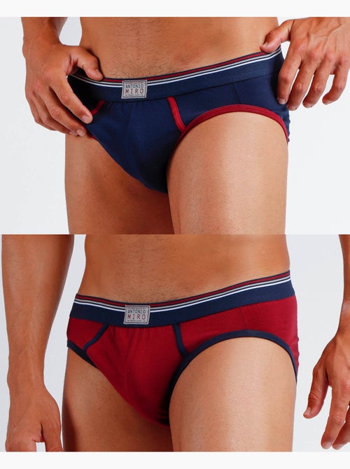 ANTONIO MIRO Calzoncillo/Slip Stamp para Hombre, (Caja de 2 unidades) - Kiabi