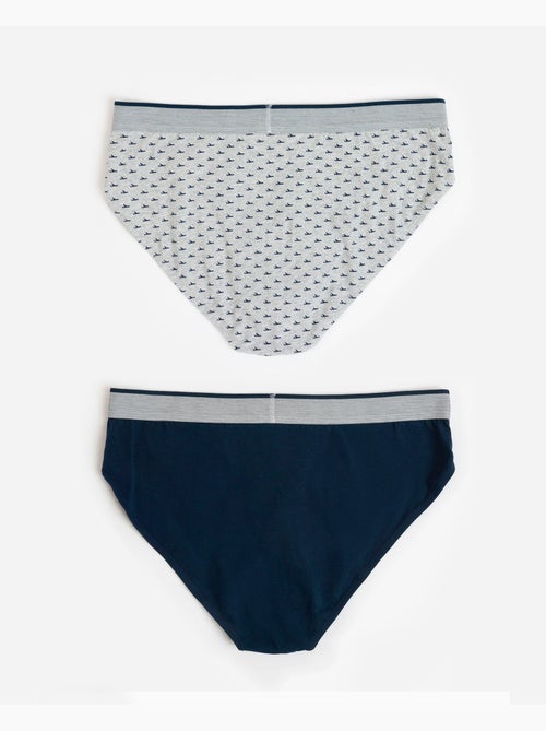 ANTONIO MIRO Calzoncillo/Slip Travel para Hombre, (Caja de 2 unidades) - Kiabi ANTONIO MIRO Calzoncillo/Slip Travel para Hombre, (Caja de 2 unidades) - Kiabi