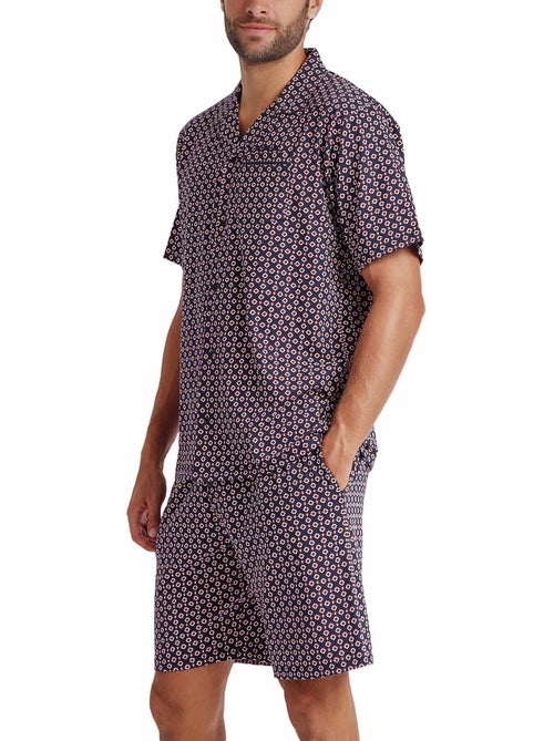 ANTONIO MIRO Pijama Abierto Manga Corta Panot para Hombre - Kiabi