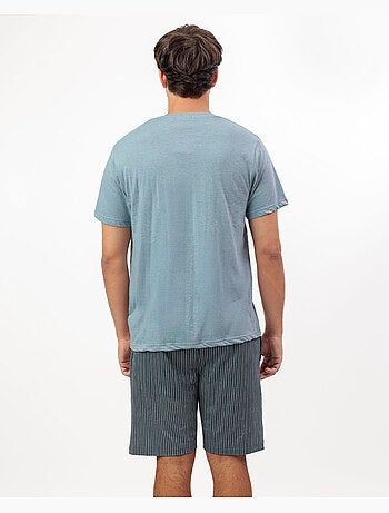 ANTONIO MIRO Pijama Manga Corta Checkin para Hombre