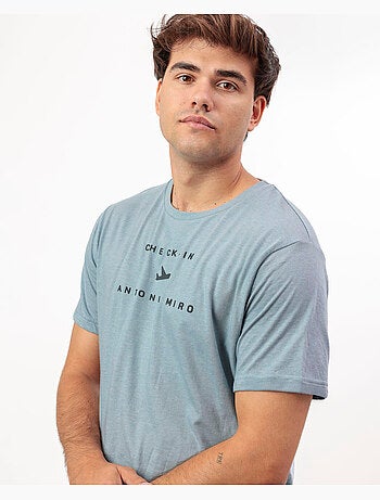 ANTONIO MIRO Pijama Manga Corta Checkin para Hombre