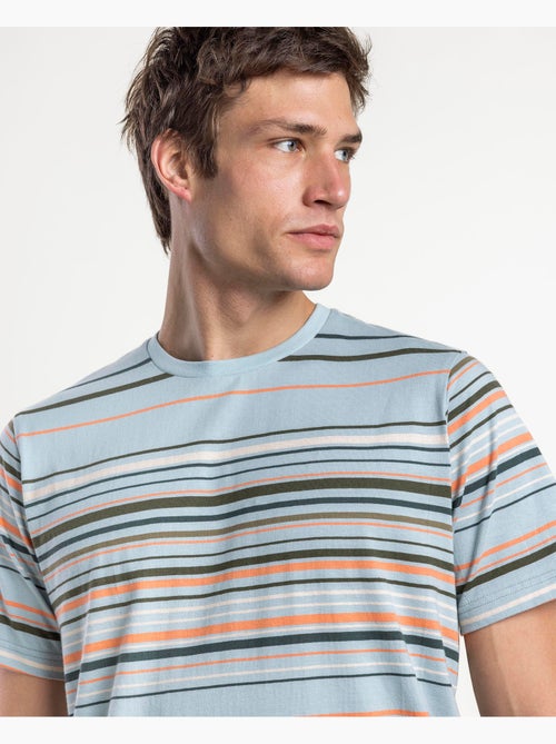 ANTONIO MIRO Pijama Manga Corta Stripes Automobile para Hombre - Kiabi ANTONIO MIRO Pijama Manga Corta Stripes Automobile para Hombre - Kiabi