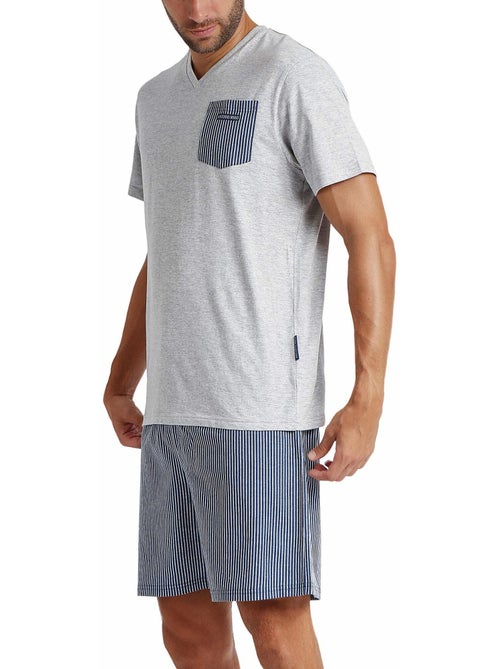 ANTONIO MIRO Pijama Manga Corta Travel para Hombre - Kiabi