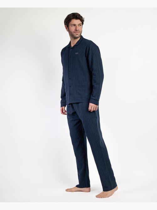 ANTONIO MIRO Pijama Manga Larga Abierto Miro Stripes para Hombre - Kiabi