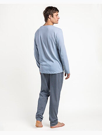 ANTONIO MIRO Pijama Manga Larga Checkin para Hombre