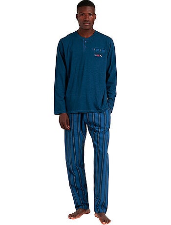 ANTONIO MIRO Pijama Manga Larga Marine Flags para Hombre