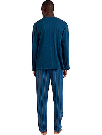 ANTONIO MIRO Pijama Manga Larga Marine Flags para Hombre