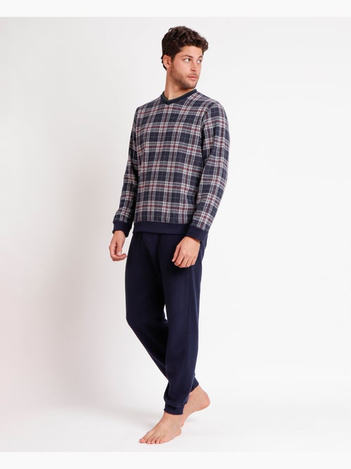 ANTONIO MIRO Pijama Manga Larga Sober para Hombre - Kiabi ANTONIO MIRO Pijama Manga Larga Sober para Hombre - Kiabi