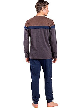 ANTONIO MIRO Pijama Manga Larga Stripes Dapper para Hombre