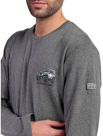 ANTONIO MIRO Pijama Manga Larga Suv para Hombre