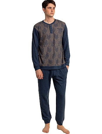 ANTONIO MIRO Pijama Manga Larga Tapeta Dapper para Hombre