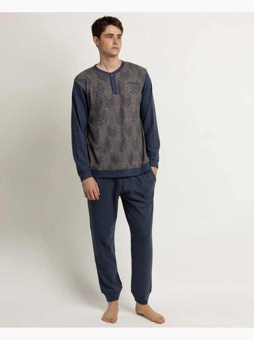 ANTONIO MIRO Pijama Manga Larga Tapeta Dapper para Hombre - Kiabi