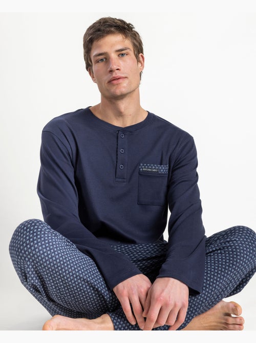 ANTONIO MIRO Pijama Manga Larga Tapeta Lounge Club para Hombre - Kiabi