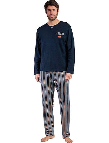 ANTONIO MIRO Pijama Manga Larga Tapeta Pointe para Hombre