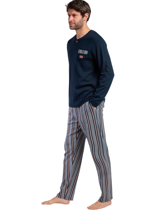 ANTONIO MIRO Pijama Manga Larga Tapeta Pointe para Hombre - Kiabi
