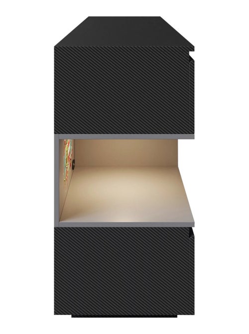 Aparador con 5 cajones y compartimento abierto con LED 'Roba' - Minecraft - Kiabi